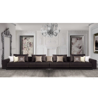 Włoska Sofa tapicerowana TESLA 530cm cat. B