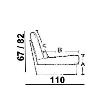 Włoska Sofa tapicerowana TESLA 2 osobowa 200cm cat. B