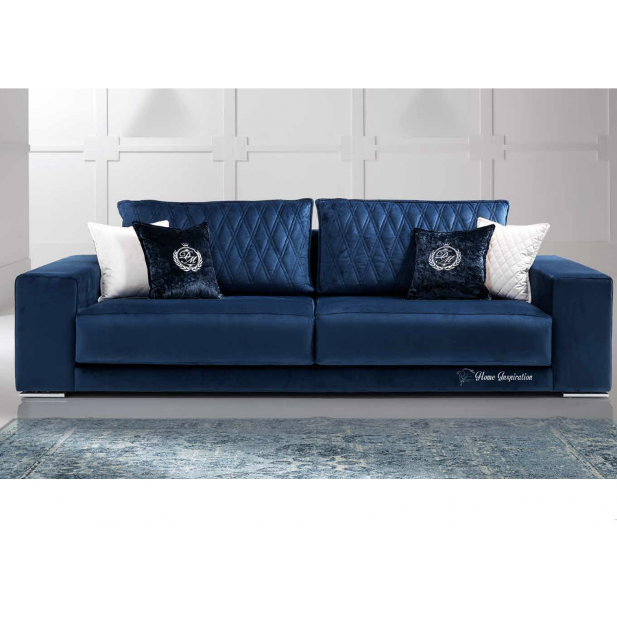 Włoska Sofa tapicerowana TESLA 3 osobowa 290cm cat. B