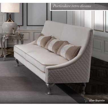 Włoska Sofa tapicerowana 3 osobowa AFRODITE 260cm x 135cm