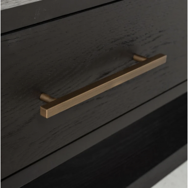 Szafka TV CAMBON fornir dębowy dark coffee 240 x 55 x 45cm / 7803