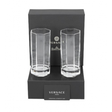 Zestaw 2 szklanek Longdrink Versace Crystal Lumiere