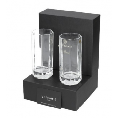 Zestaw 2 szklanek Longdrink Versace Crystal Lumiere