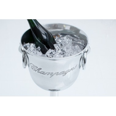Chłodziarka do szampana CHAMPAGNE  75cm srebrny / 38068