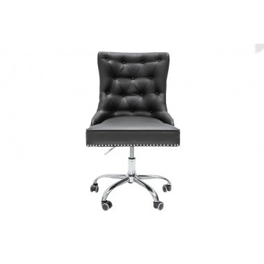 Fotel / krzesło biurowe VICTORIAN czarny podłokietnik / 39346