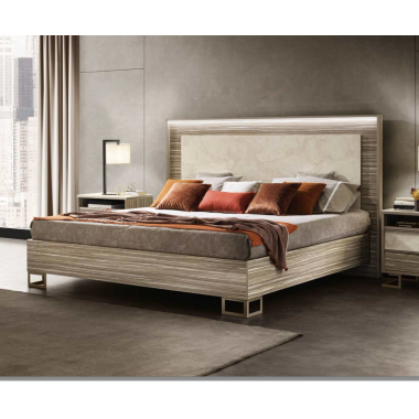 LUCE LIGHT Włoskie łóżko King size 180/200 x 200cm / Adora