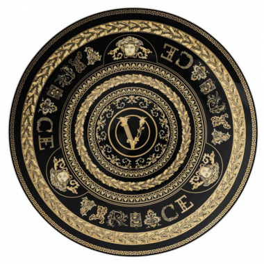 Rosenthal Podtalerz Versace Virtus Gala Black 33cm
