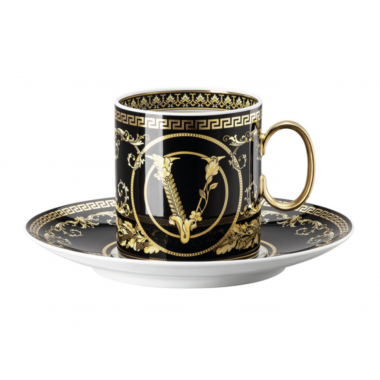Rosenthal Filiżanka do kawy Versace Virtus Gala Black 0.23l