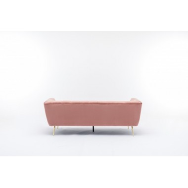 Invicta Sofa NOBLESSE 3 osobowa altrosa gold aksamit 225cm / 43264