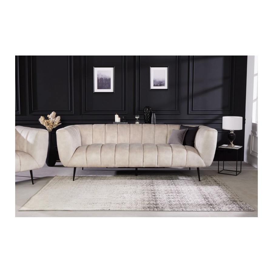 Invicta Sofa NOBLESSE szampański aksamit 225cm / 43266