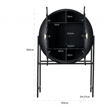 Komoda na wino Barek FEDA GOLDEN SUNSET 102cm / 7950