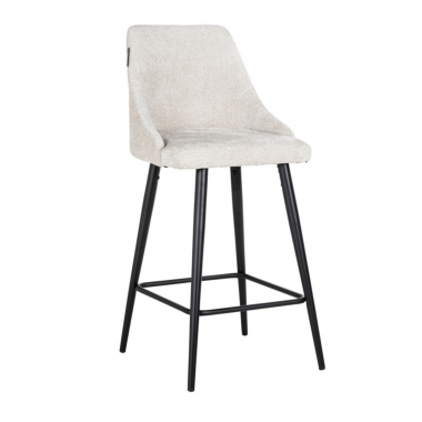Krzesło barowe BROOKE Cream Unicorn 47,5cm / S4700 Cream Unicorn