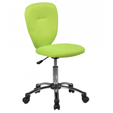 Amstyle Fotel biurowy młodzieżowy PRAG zielony 40cm / SPM1.309