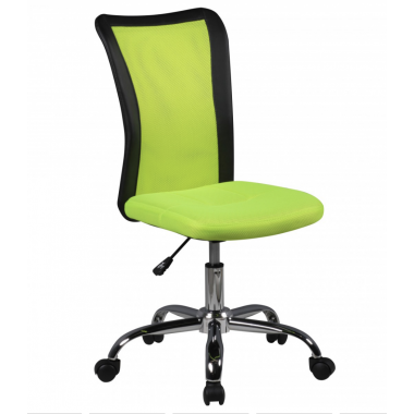 Amstyle Fotel biurowy dziecięcy SALERNO zielono czarny 42cm / SPM1.314