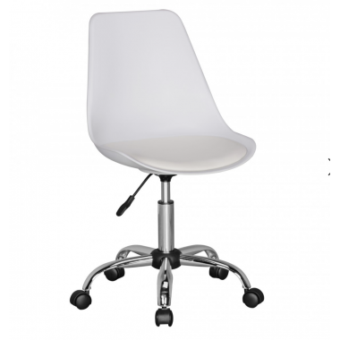 Amstyle krzesło biurowe obrotowe KORSIKA Scandinavia czarne 47cm / SPM1.334