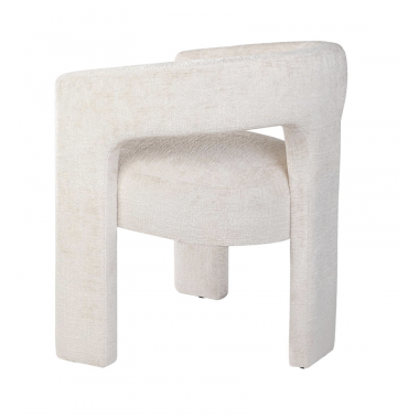 Livin Hill Krzesło tapicerowane jasnobeżowe 58.5 cm / Leith LET71N