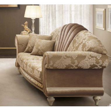 FANTASIA Włoska sofa tapicerowana 2 osobowa kat. B 194 x 86cm / Arredoclassic