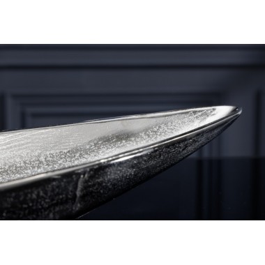 Invicta Patera Silver LEAF antyczne srebro 80 x 14cm / 42723