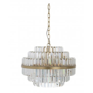 DESIRE L Lampa wisząca złota 80cm / HL-0138