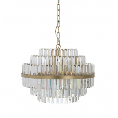 DESIRE L Lampa wisząca złota 80cm / HL-0138