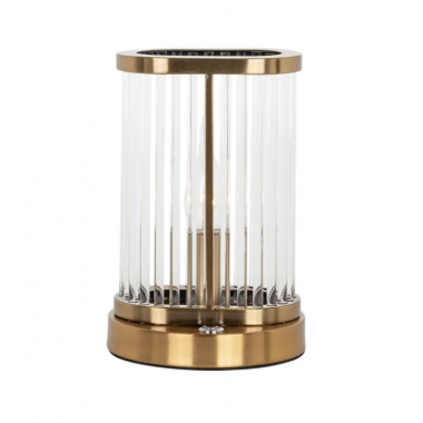 JAZZLYN Lampa stołowa złota 15cm / LB-0106