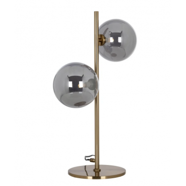LISE Lampa stołowa szczotkowane złoto 20cm / LB-0137