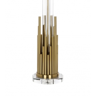 DEX Lampa stołowa złota 16cm / LB-0147
