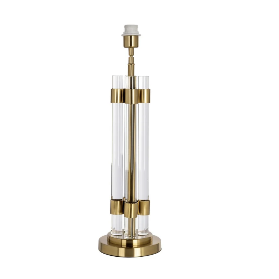 SYL Lampa stołowa szczotkowane złoto 18cm / LB-0146