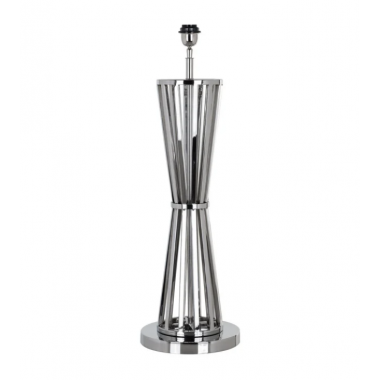 JAINA Lampa stołowa srebrna 25cm / LB-0114