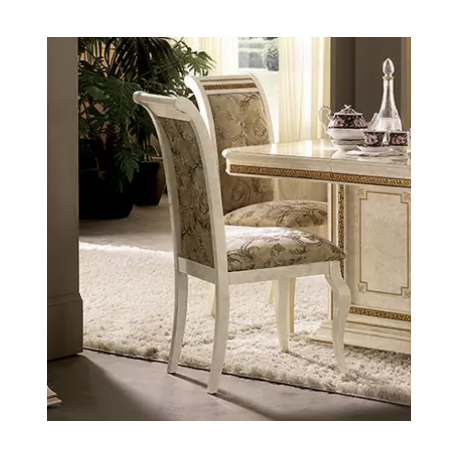 LEONARDO Włoskie Krzesło tapicerowane kat. A 53cm / Arredoclassic