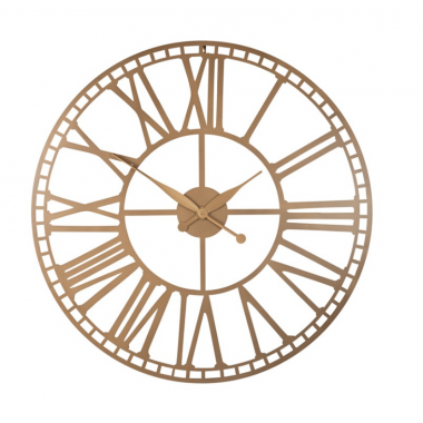 Zegar ścienny JADY złoty Ø 76.5cm / KK-0081