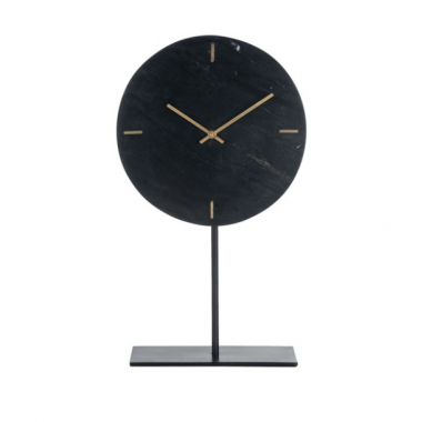 Zegar stołowy BRETT czarny / KK-0096