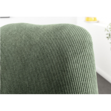 Invicta Krzesło Scandinavia Meisterstück zielony sztruks 56cm / 43698