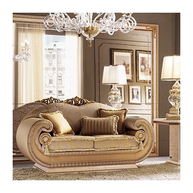 LEONARDO Fotel z poduszkami cylindrycznymi  114cm Dining Room / ACLF