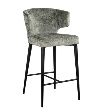 TAYLOR Krzesło barowe khaki 51cm / S4715 THYME FUSION