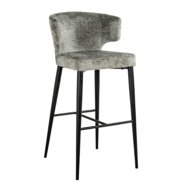 TAYLOR Krzesło barowe khaki 52cm / S4716 THYME FUSION