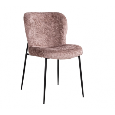 DARBY Krzesło tapicerowane khaki velvet 49cm / S4509 FR KHAKI VELVET