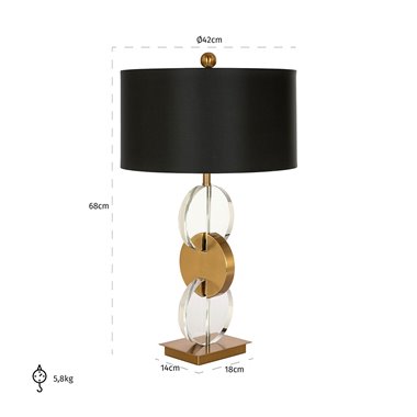 Table lamp Esmé