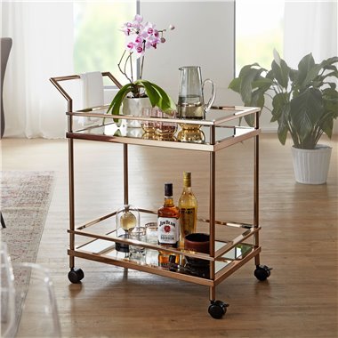 design  2 poziomy z hamulcami | Stolik na kółkach Wagon restauracyjny ze szklanym blatem Wózek kuchenny | wózek do herbaty