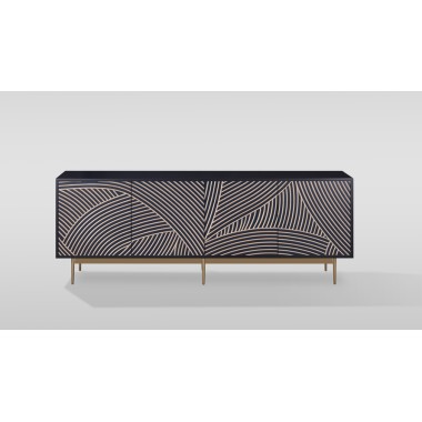 Livin Hill Stilig ST316 Komoda RTV granatowa MDF 200 x 72 x40cm