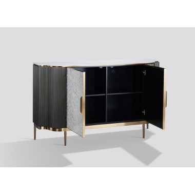 Livin Hill Stilig ST906B Komoda grafitowa 150 x 88 x 40cm