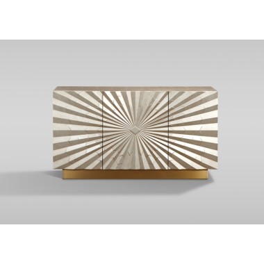 Livin Hill Stilig ST802 Komoda złota 3D 150 x 82 x 40cm