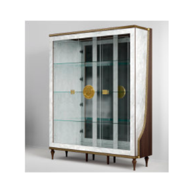 ROMANTICA Włoska Witryna 3 drzwiowa 178cm / Adora