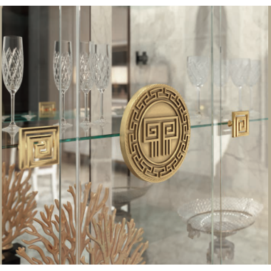 ROMANTICA Włoska Witryna 3 drzwiowa 178cm / Adora