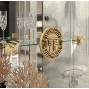 ROMANTICA Włoska Witryna 2 drzwiowa 126cm / Adora