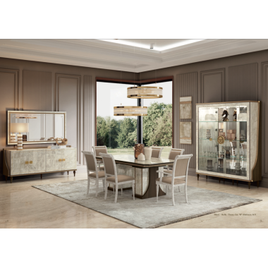 ROMANTICA Włoska Komoda 4 drzwiowa 205cm / Adora