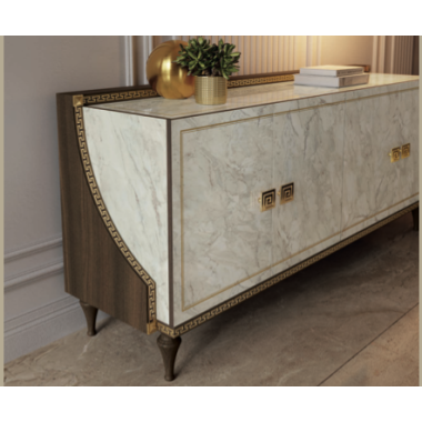 ROMANTICA Włoska Komoda 4 drzwiowa 205cm / Adora