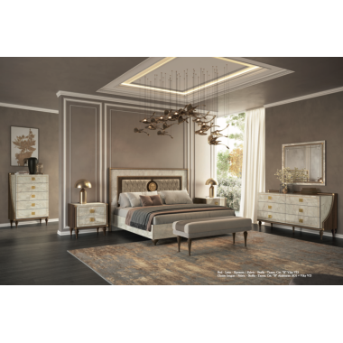 ROMANTICA Włoska Komoda 6 szuflad 171cm / Adora