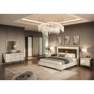 ROMANTICA Włoska Komoda 5 szuflad 133cm / Adora