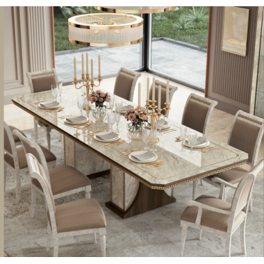 ROMANTICA Włoski Stół do jadalni fix 200 x 102 x 78cm / Adora